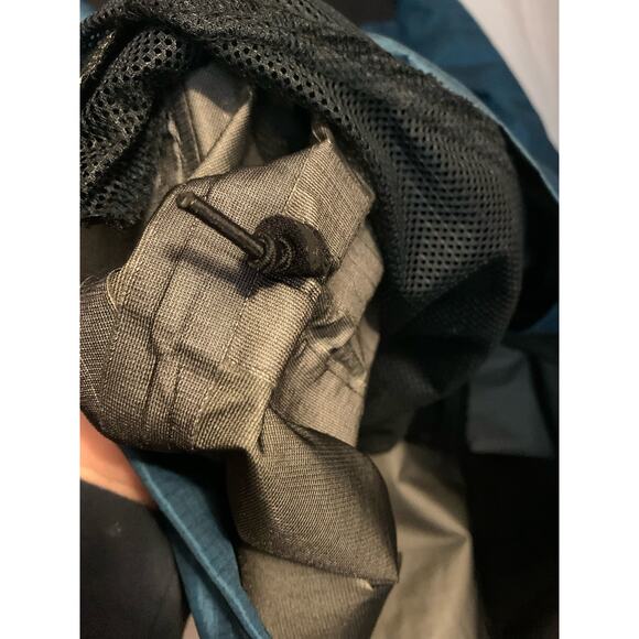 Marmont Men's XL Teal/Black Gore-Tex Packable w/Bag Windbreaker Hooded Jacket - Picture 8 of 12